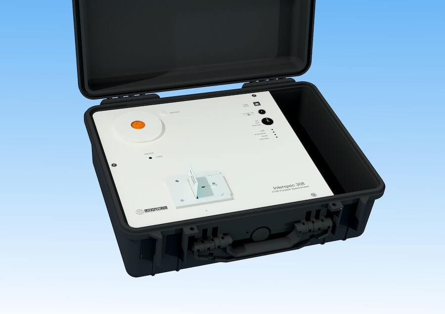 Portable FTIR spectrometer Interspec 308